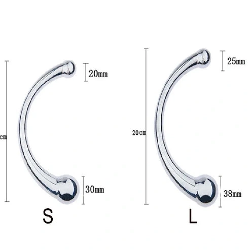 Double Ended Hook 5858 Steel Elegant Anal Stainless 0911